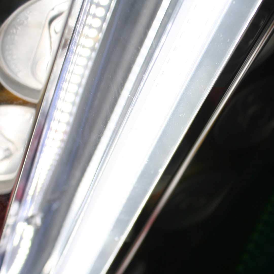 Rhino Black Glass Sliding Under Bench 2 Door Bar Fridge 208L