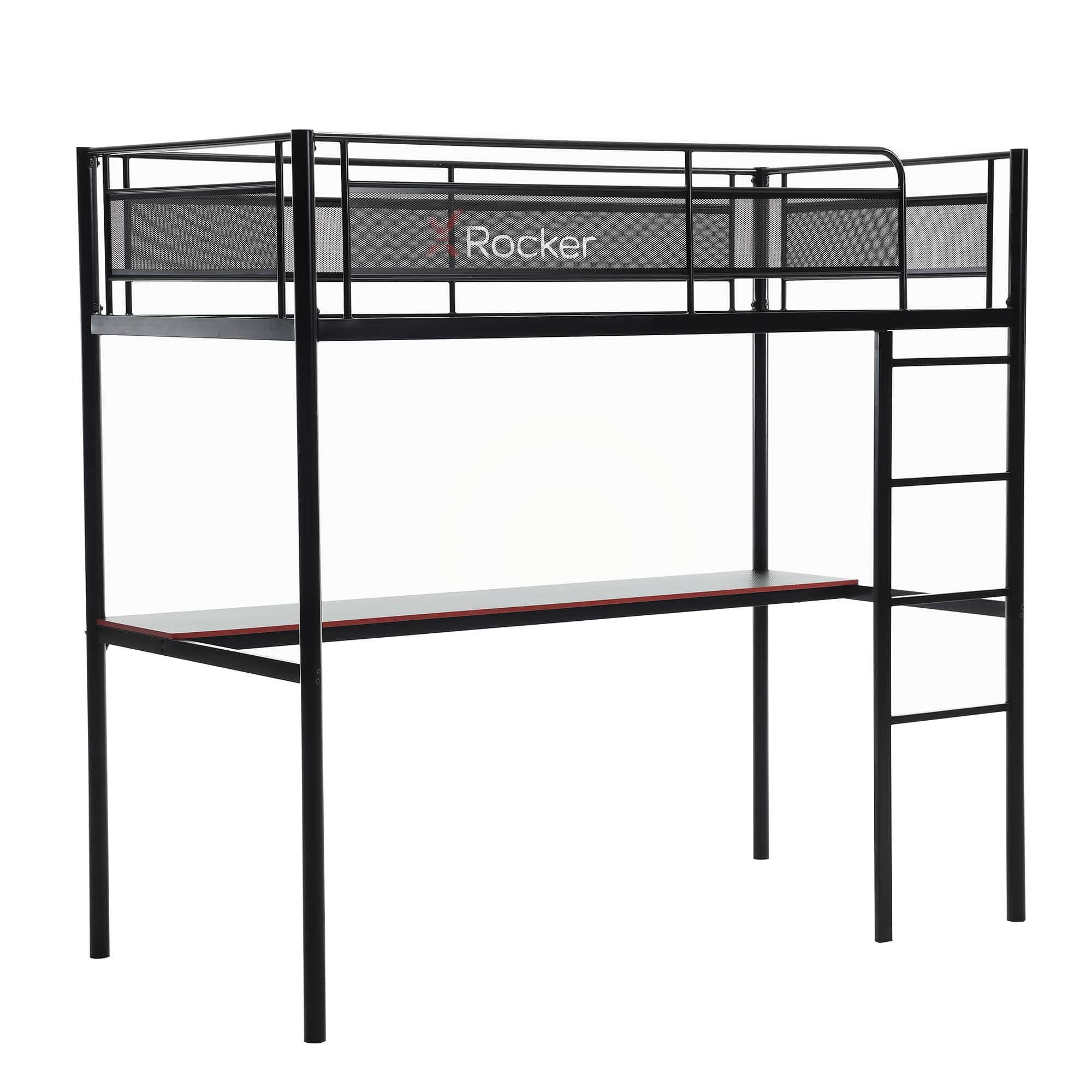X Rocker HQ High-Sleeper Gaming Bed with Desk