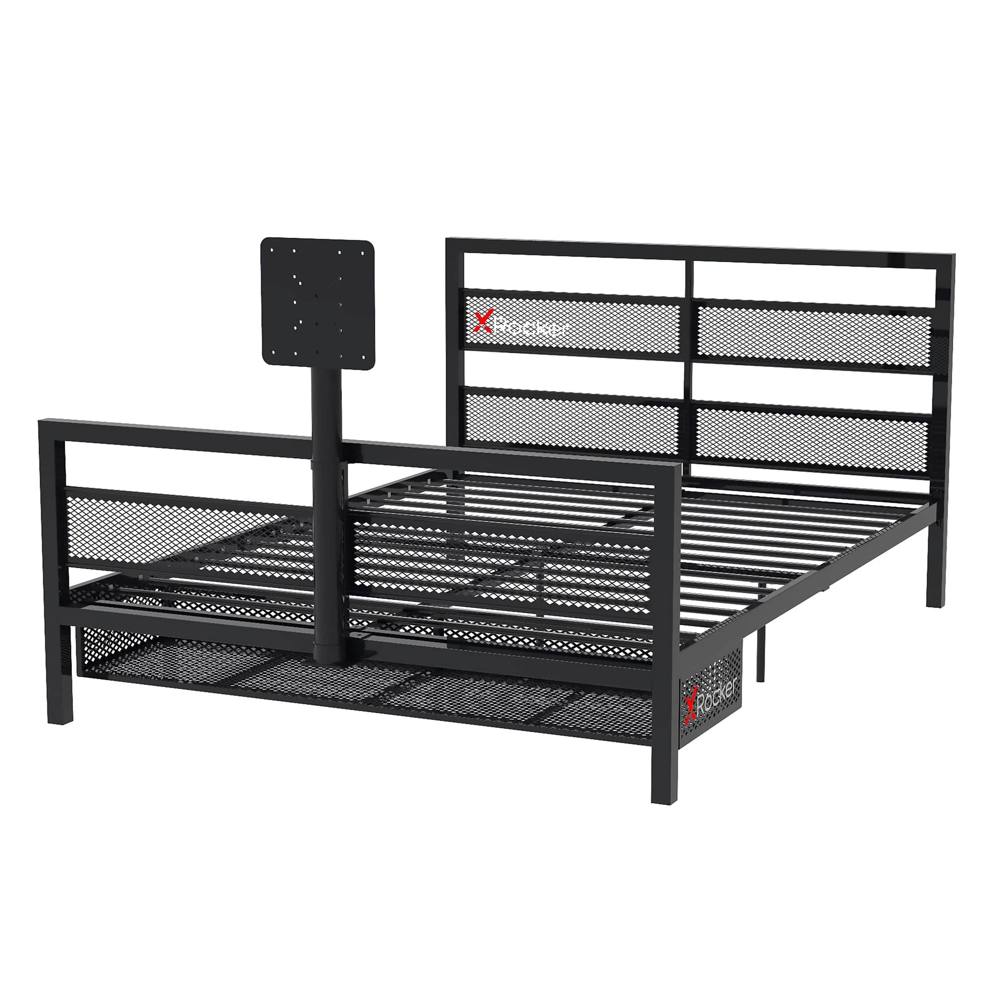X Rocker Basecamp Gaming Double Bed - Black