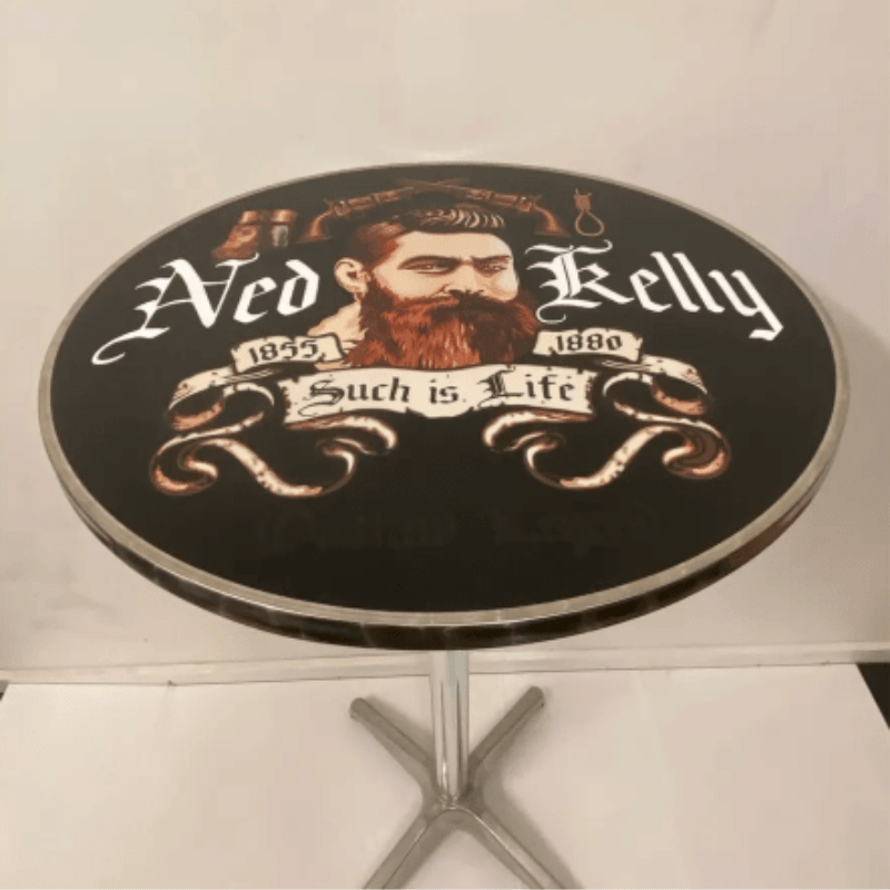 Ned Kelly Premium Adjustable Height Bar Table