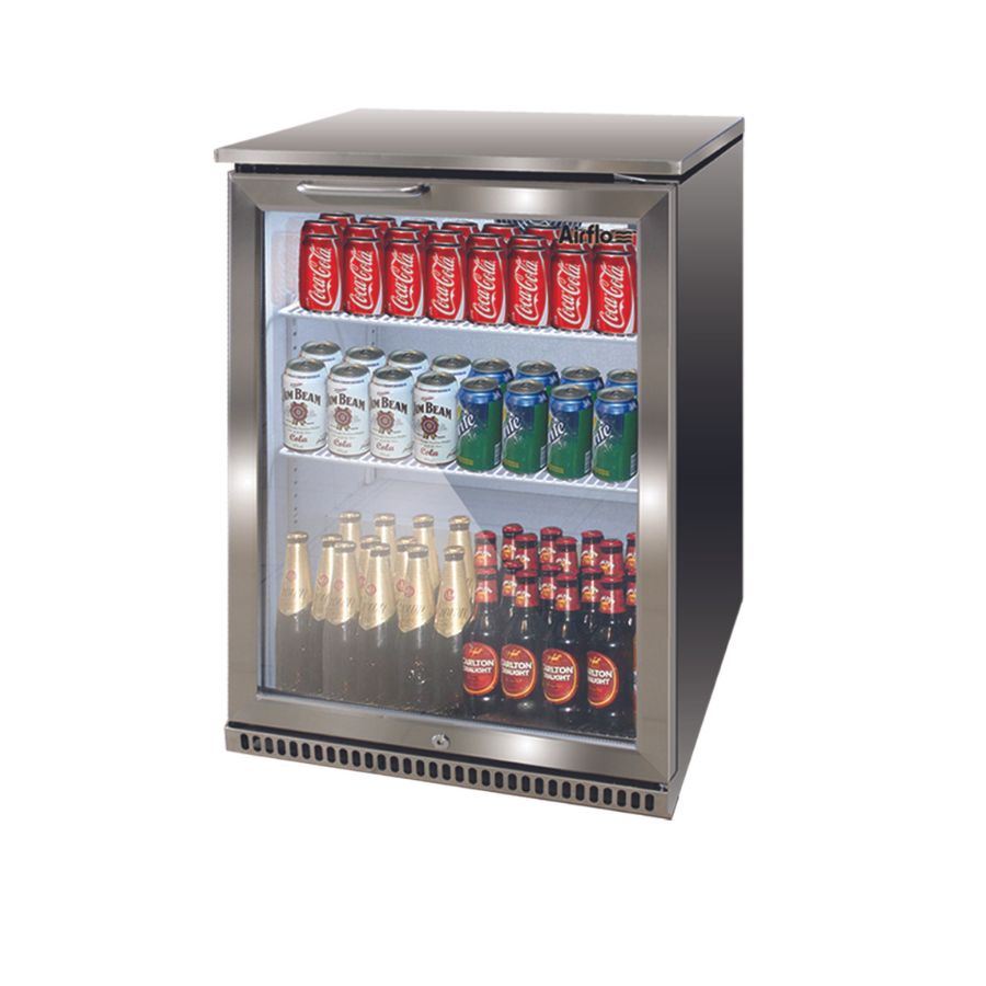 Airflo Stainless Steel Bar Fridge