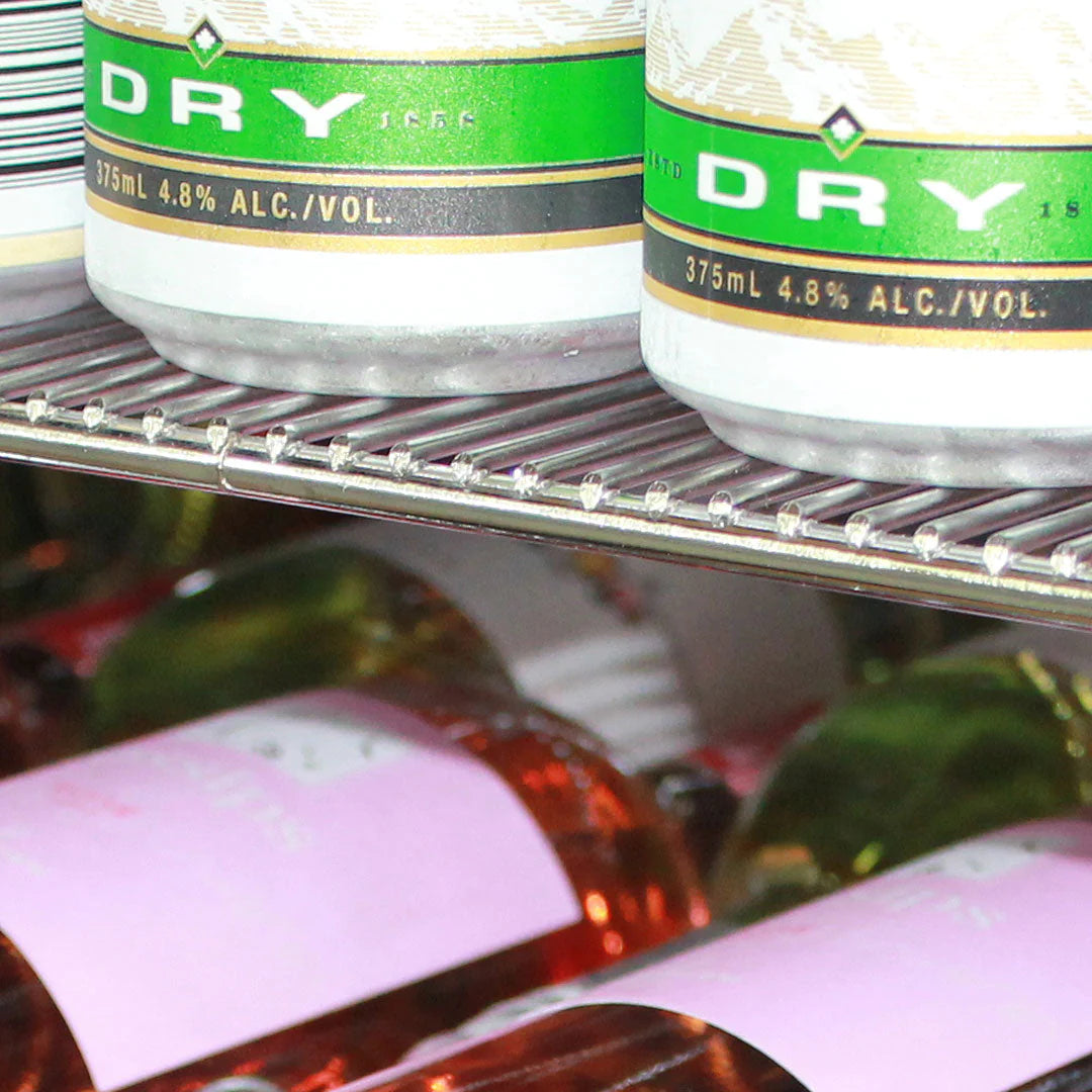 Schmick Quiet Running Front Venting Under Bench 2 Door 274L Bar Fridge