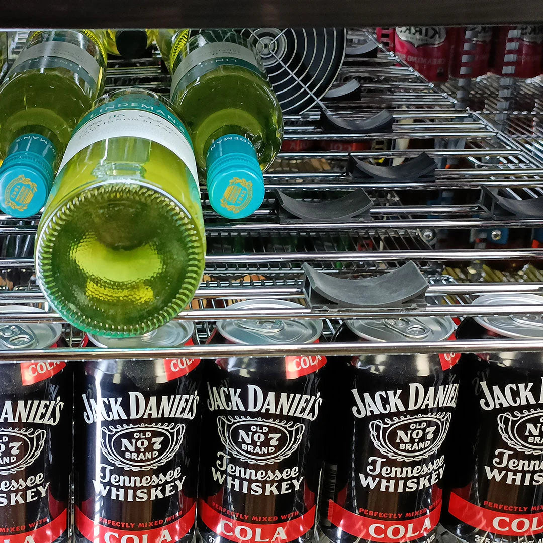 Schmick Twin Door Quiet Running Solid Stainless Door 257L Bar Fridge