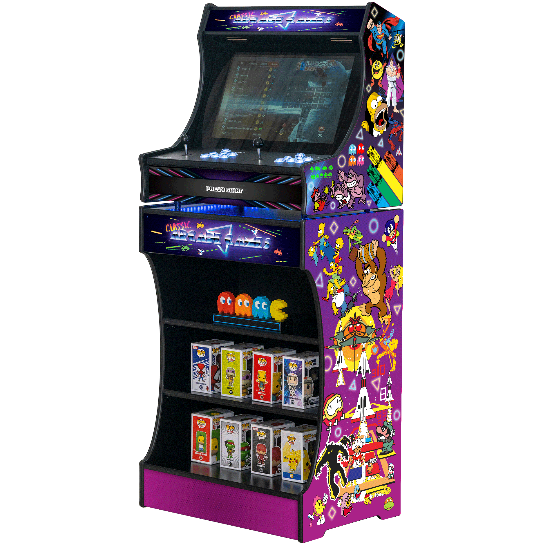 Upright 24 Inch Arcade Machine