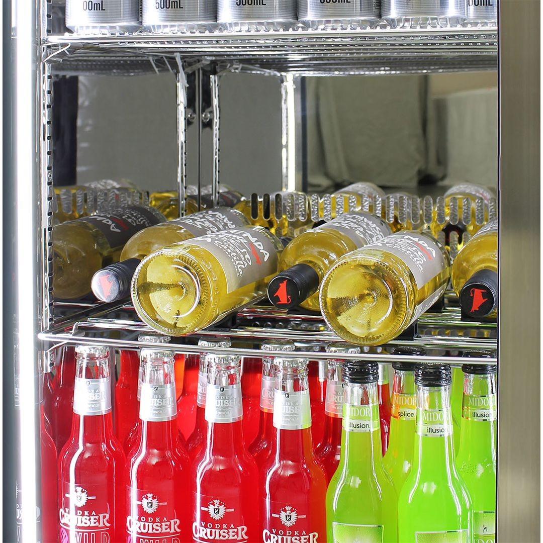 Outdoor Rhino Envy Single Glass Door Bar Fridge