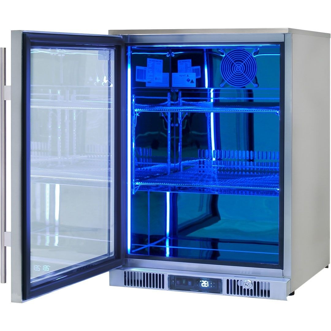 Outdoor Rhino Envy Single Glass Door Bar Fridge