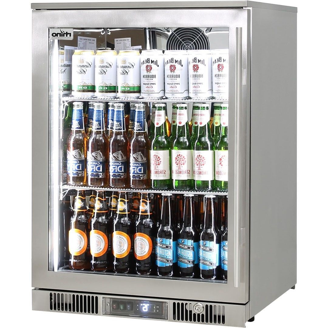 Outdoor Rhino Envy Single Glass Door Bar Fridge