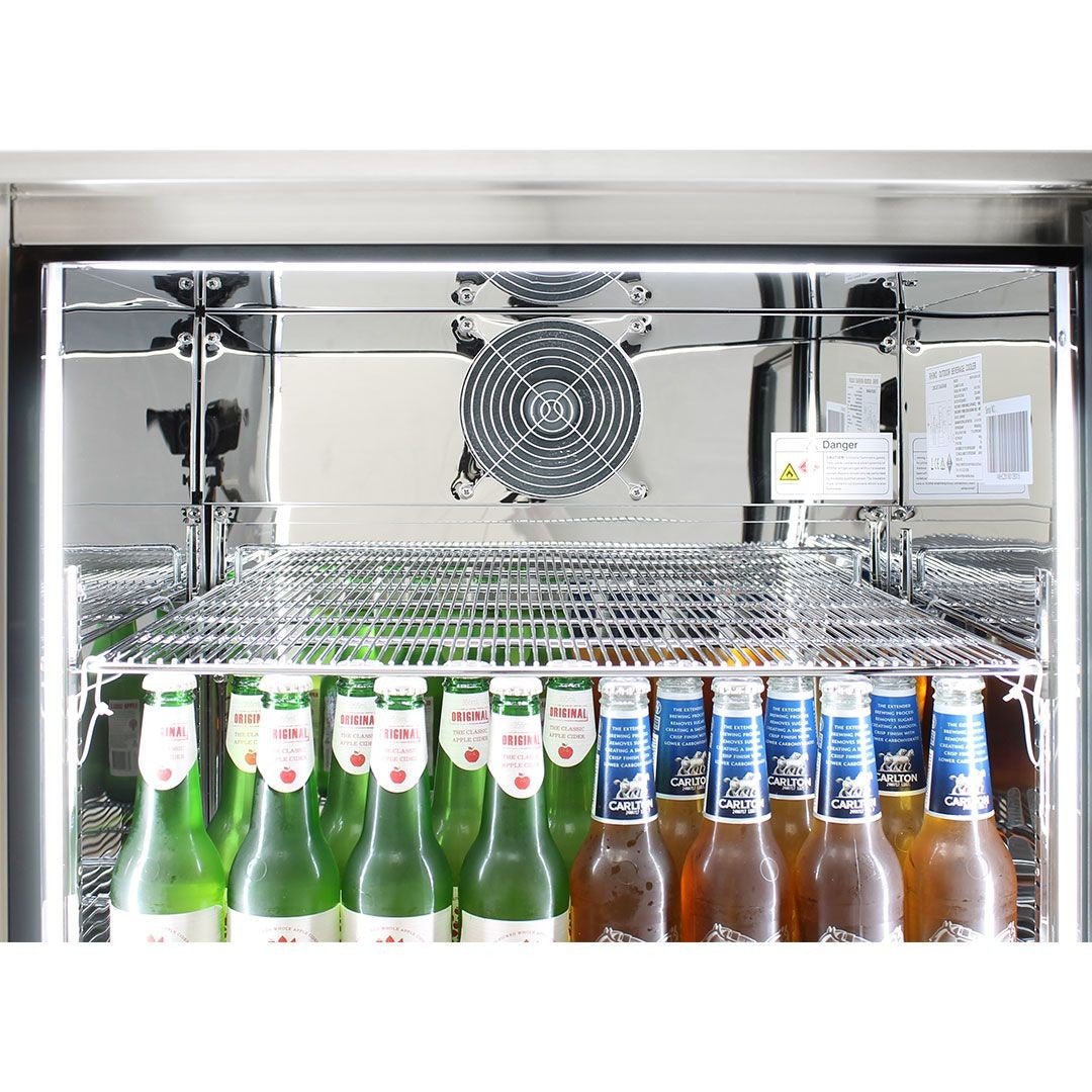 Outdoor Rhino Envy Single Glass Door Bar Fridge