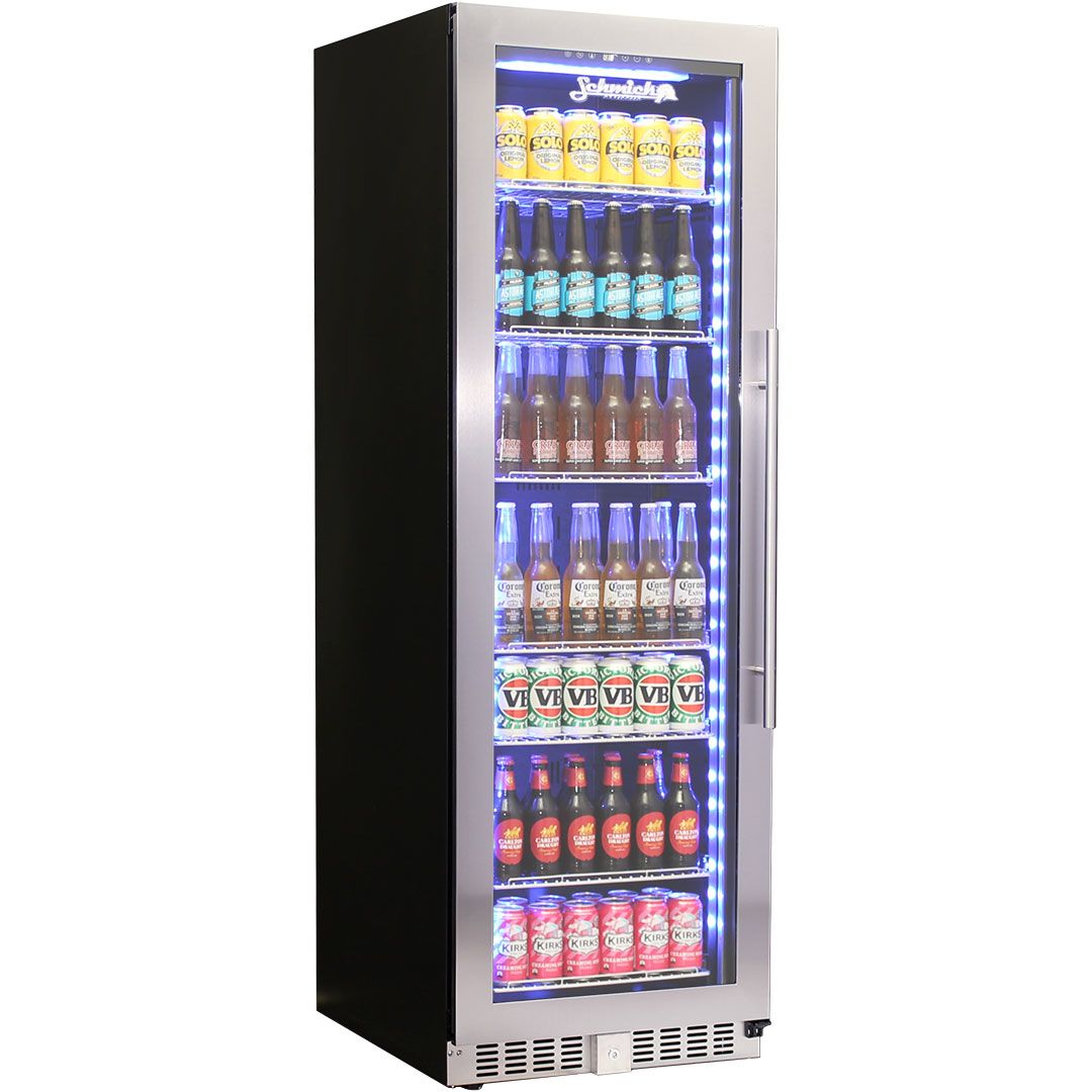 Schmick Upright Glass Door Drinks Refrigerator