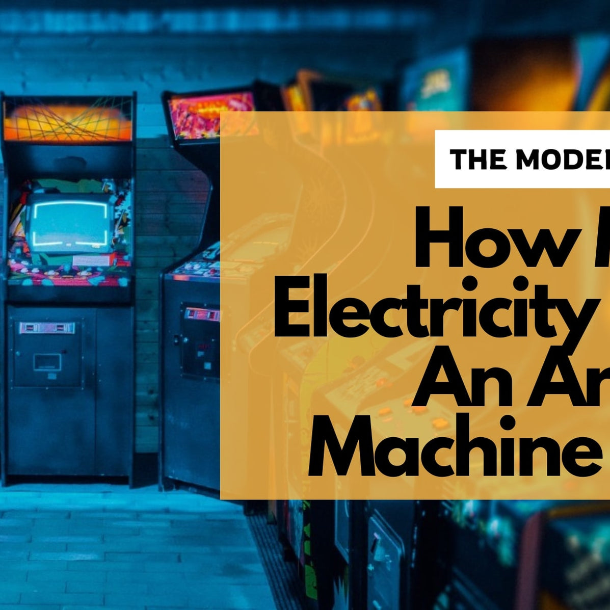 Arcade Machines — The Modern Cave Australia