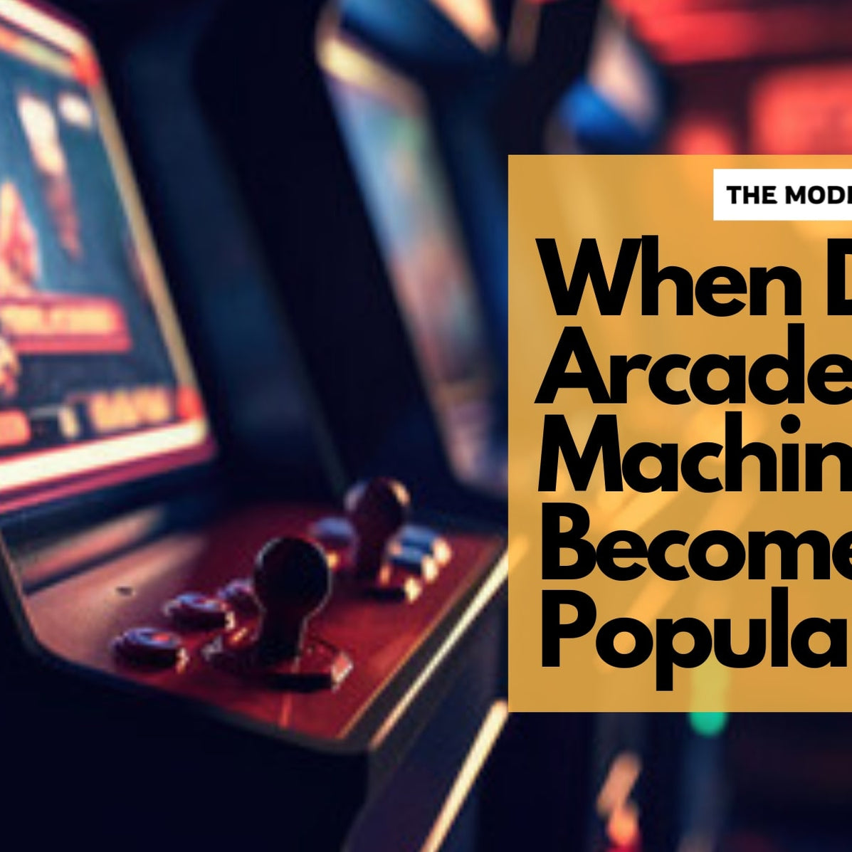 Arcade Machine Inventor Arcade Machines — The Modern Cave Australia