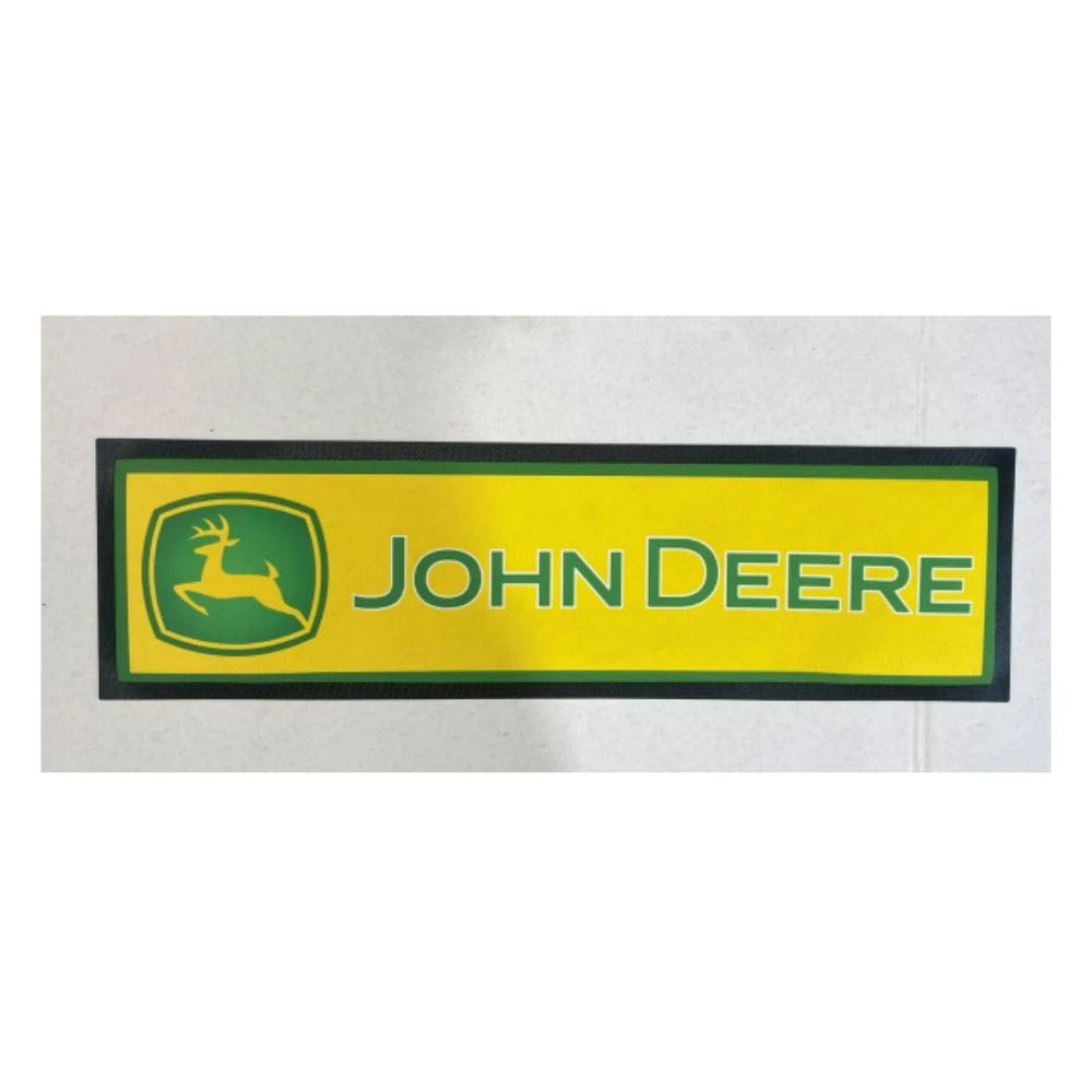 John Deere Premium Rubber Backed Bar Runner