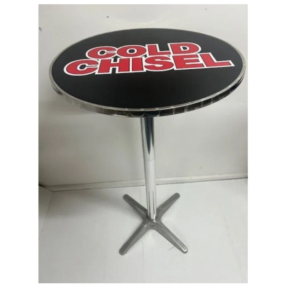 Cold Chisel Height Adjustable Bar Table