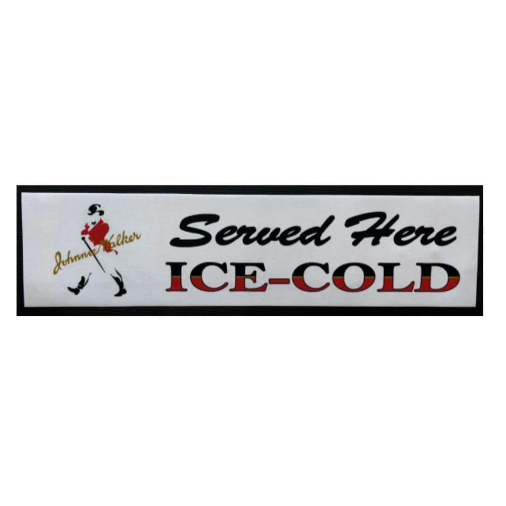 Johnnie Walker Ice Cold Bar Runner