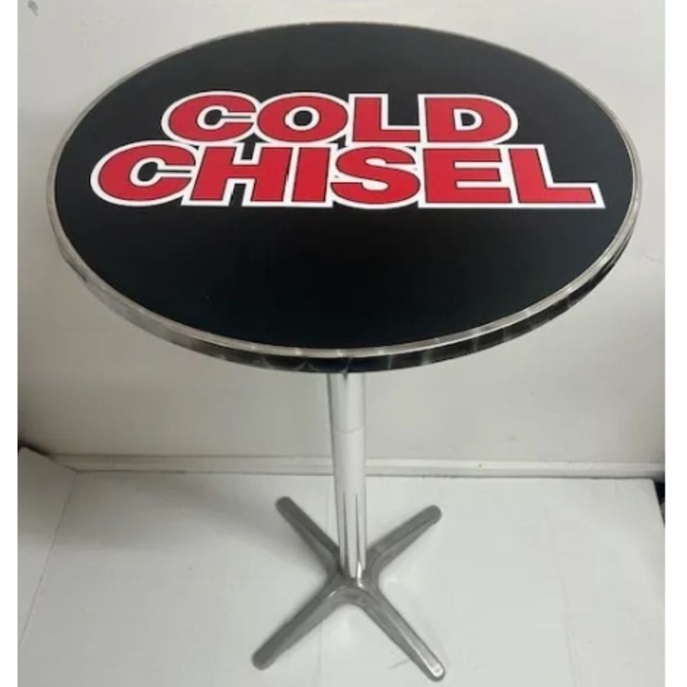 Cold Chisel Height Adjustable Bar Table