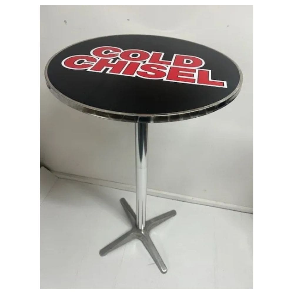 Cold Chisel Height Adjustable Bar Table