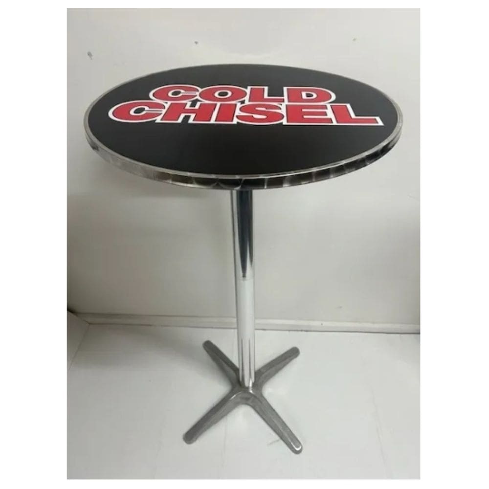Cold Chisel Height Adjustable Bar Table