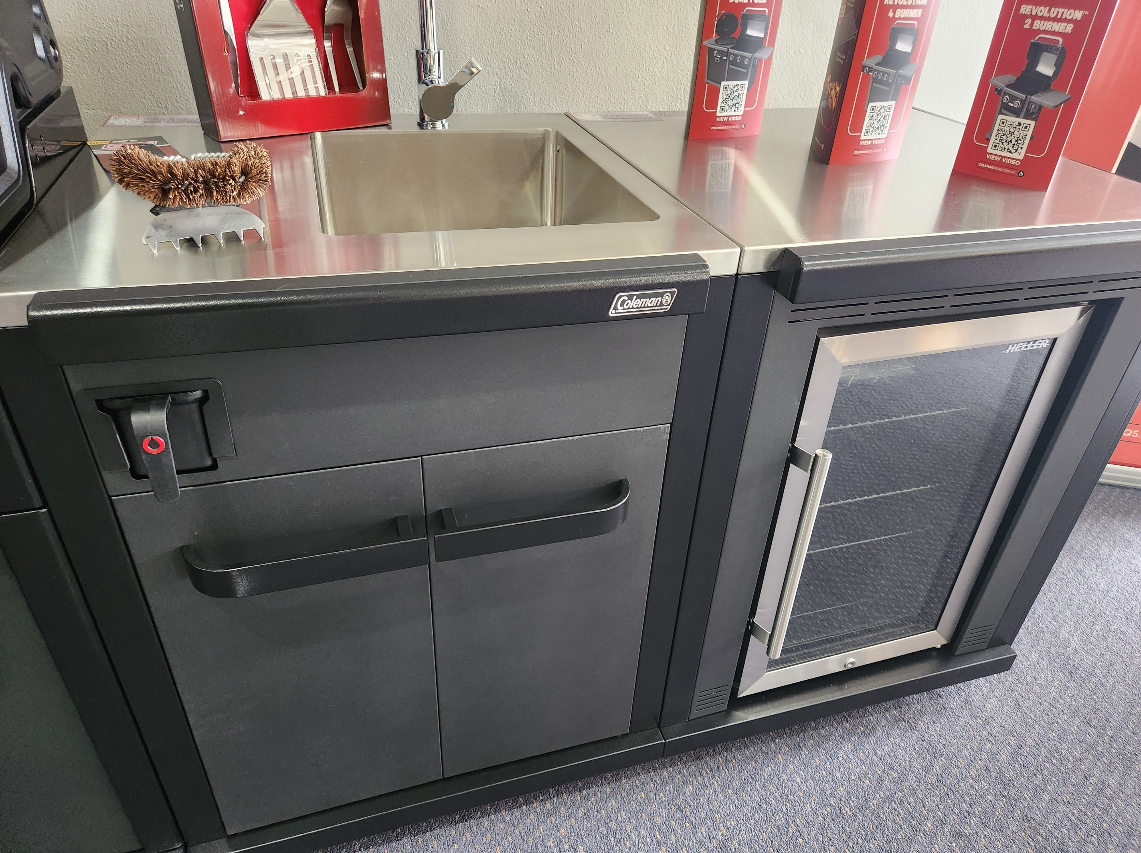 Sink Module Coleman Revolution Sink Module with Tap - Black Matte — The Modern Cave ...