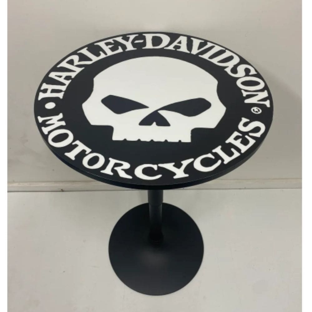 Harley Davidson Willy G Deluxe Height Adjustable Bar Table