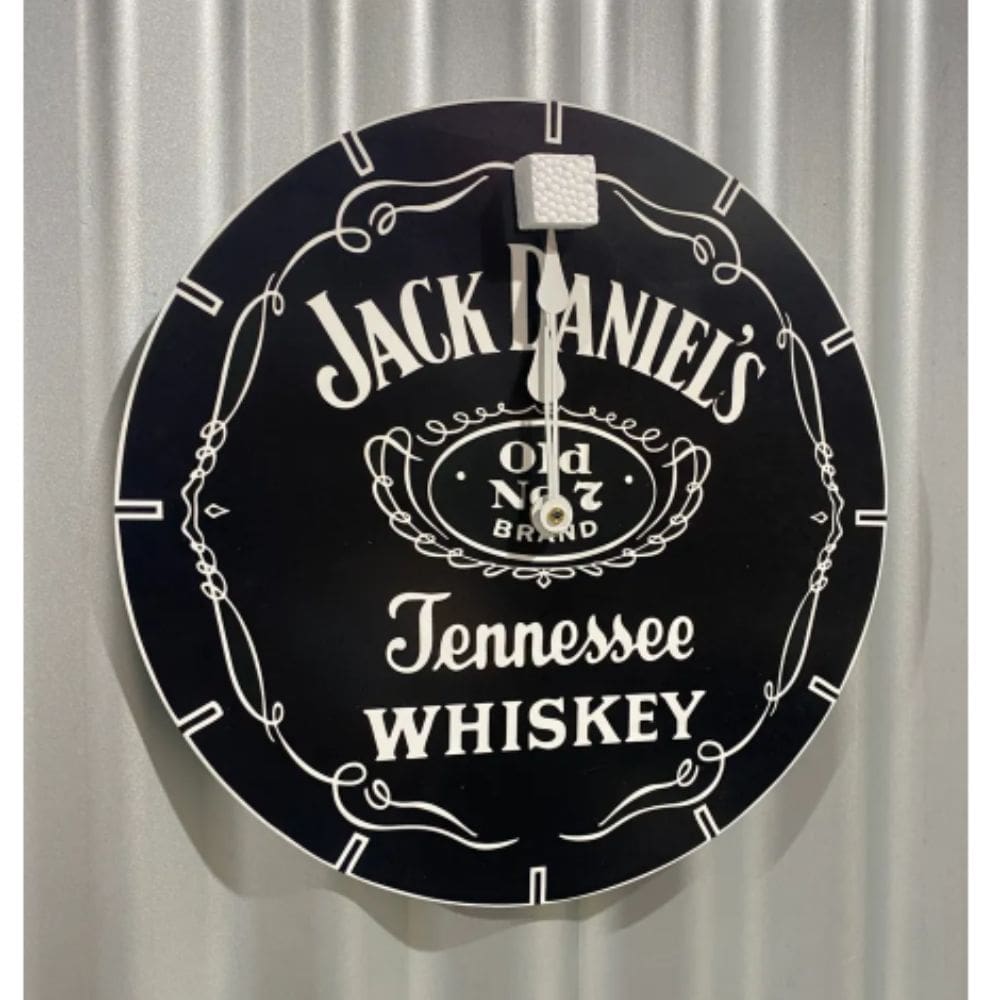 Jack Daniels Powder Coated Clock