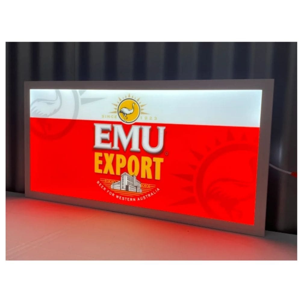 Emu Export LED Flat Panel Light Sign
