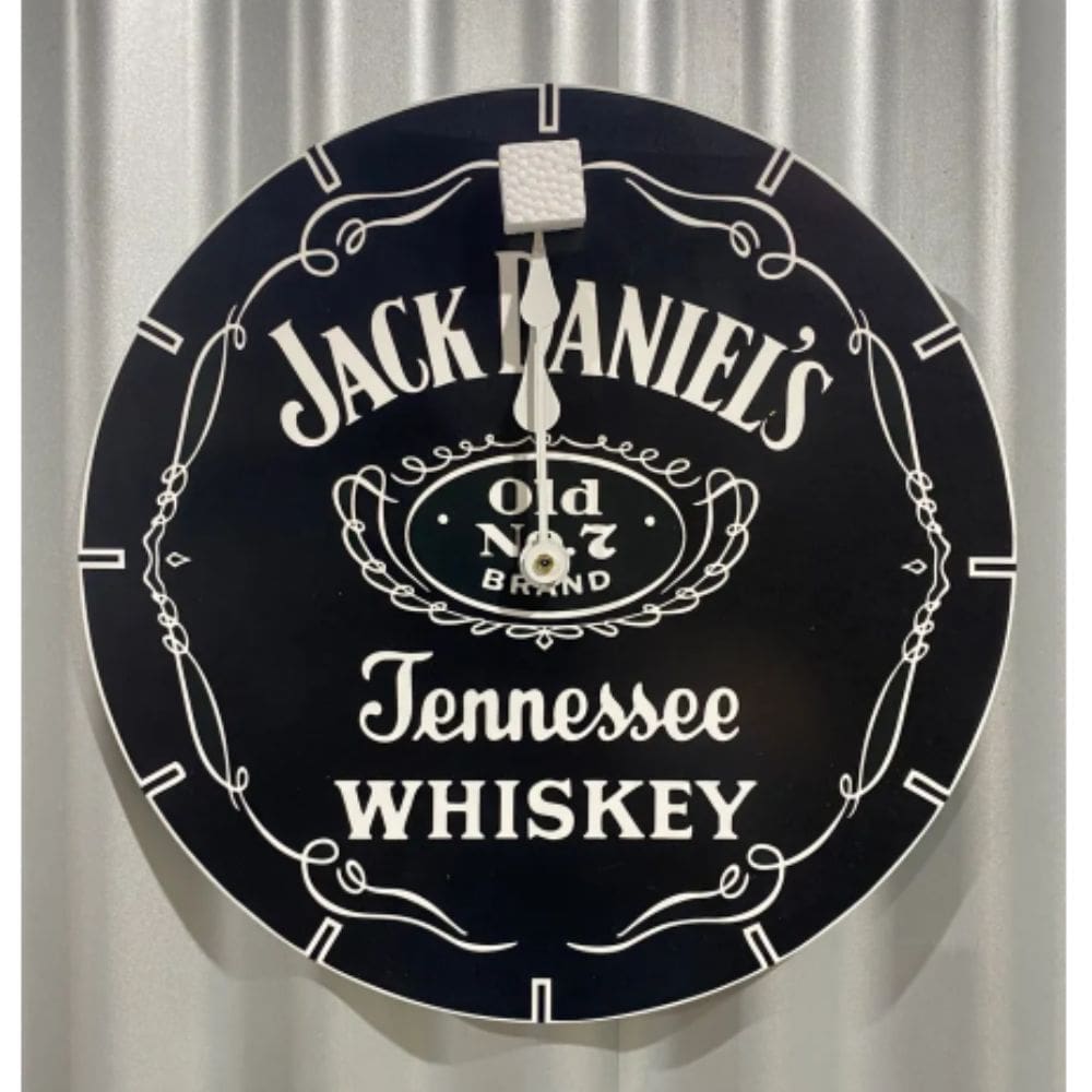 Jack Daniels Powder Coated Clock