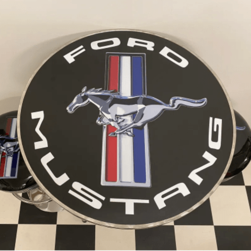 Ford Mustang Bar Table & Stools Package