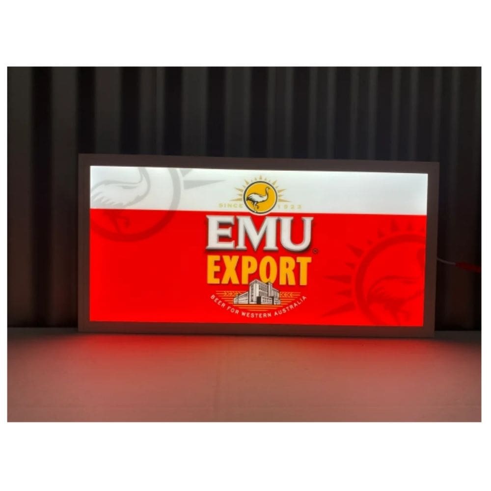 Emu Export LED Flat Panel Light Sign