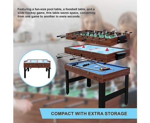 3 in 1 Games 4ft Foosball Table