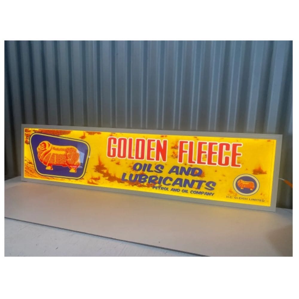 Golden Fleece Large LED Flat Panel Light Sign