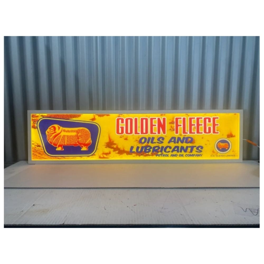Golden Fleece Large LED Flat Panel Light Sign