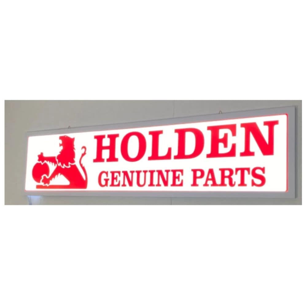 Holden Genuine Parts Huge LED Flat Panel Sign