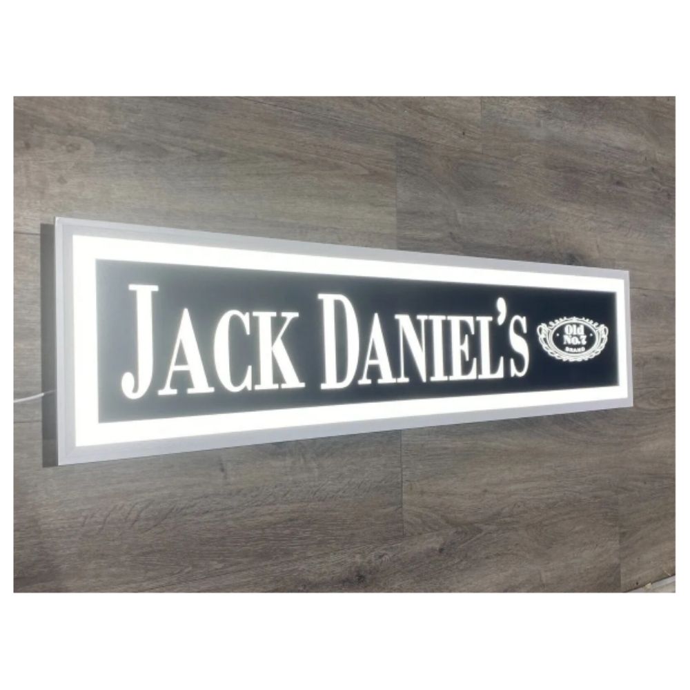 Jack Daniels Flat Panel LED Light Up Sign