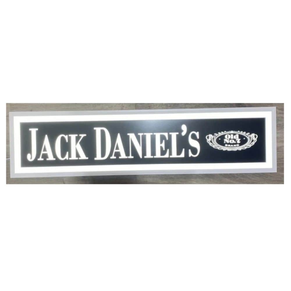 Jack Daniels Flat Panel LED Light Up Sign