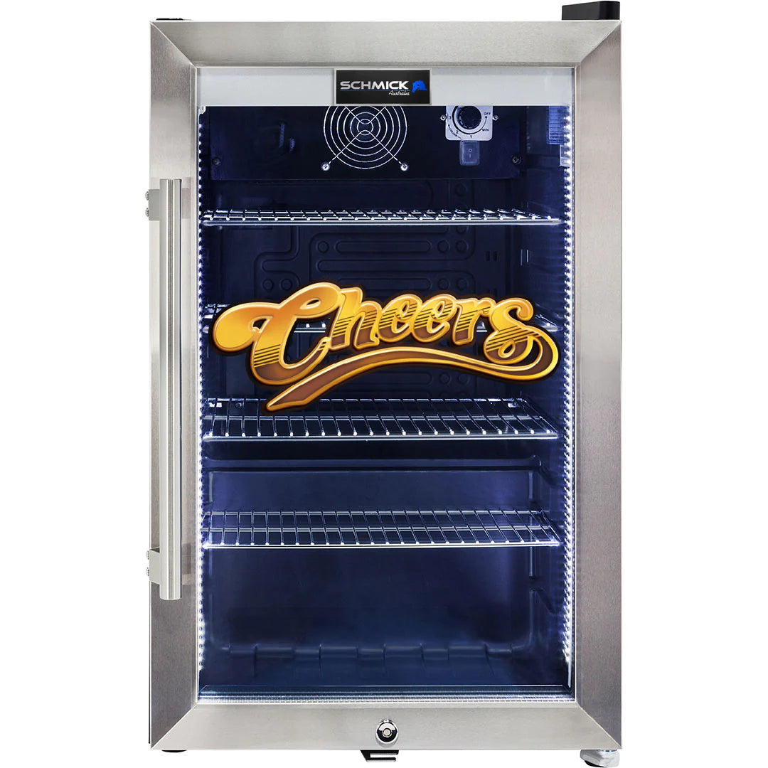 Cheers Branded Glass Door 70L Bar Fridge