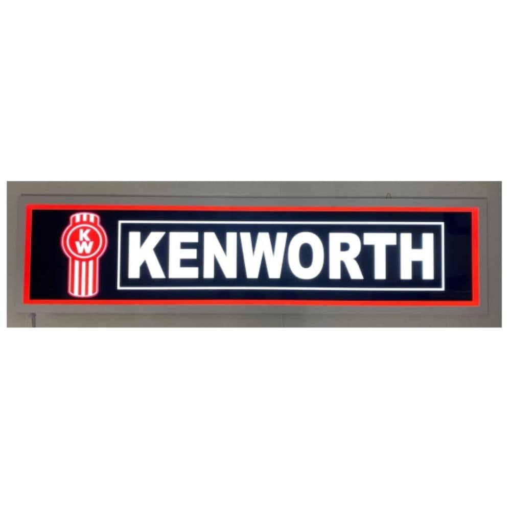 Kenworth Premium LED Flat Hanging Sign