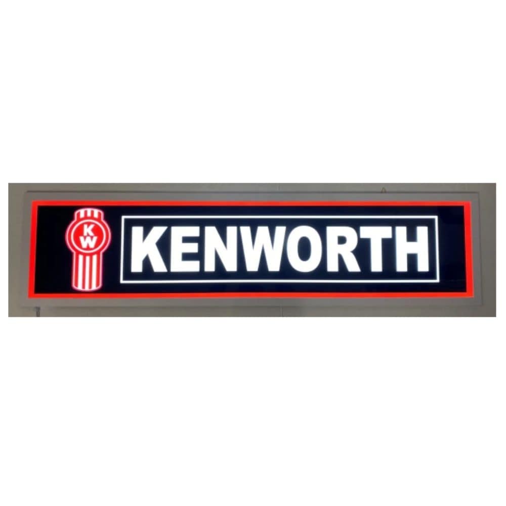 Kenworth Premium LED Flat Hanging Sign