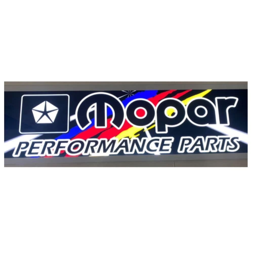 Mopar Performance Parts Huge LED Flat Panel Sign