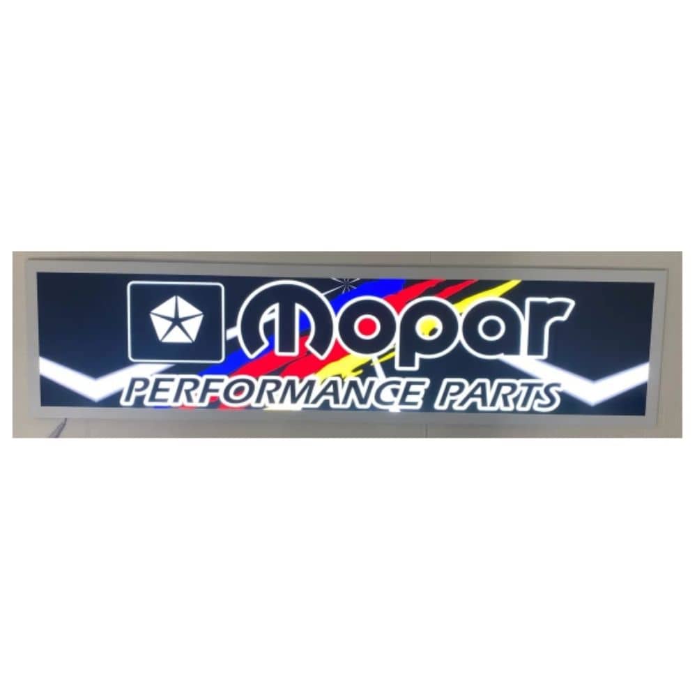 Mopar Performance Parts Huge LED Flat Panel Sign