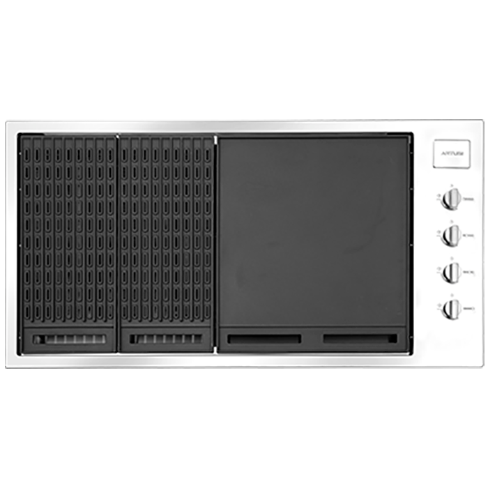 Artusi 104cm Built-In BBQ - Stainless Steel
