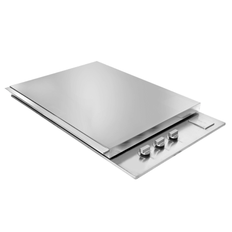 Artusi Flat Lid for 80cm Built-In BBQ - Stainless Steel
