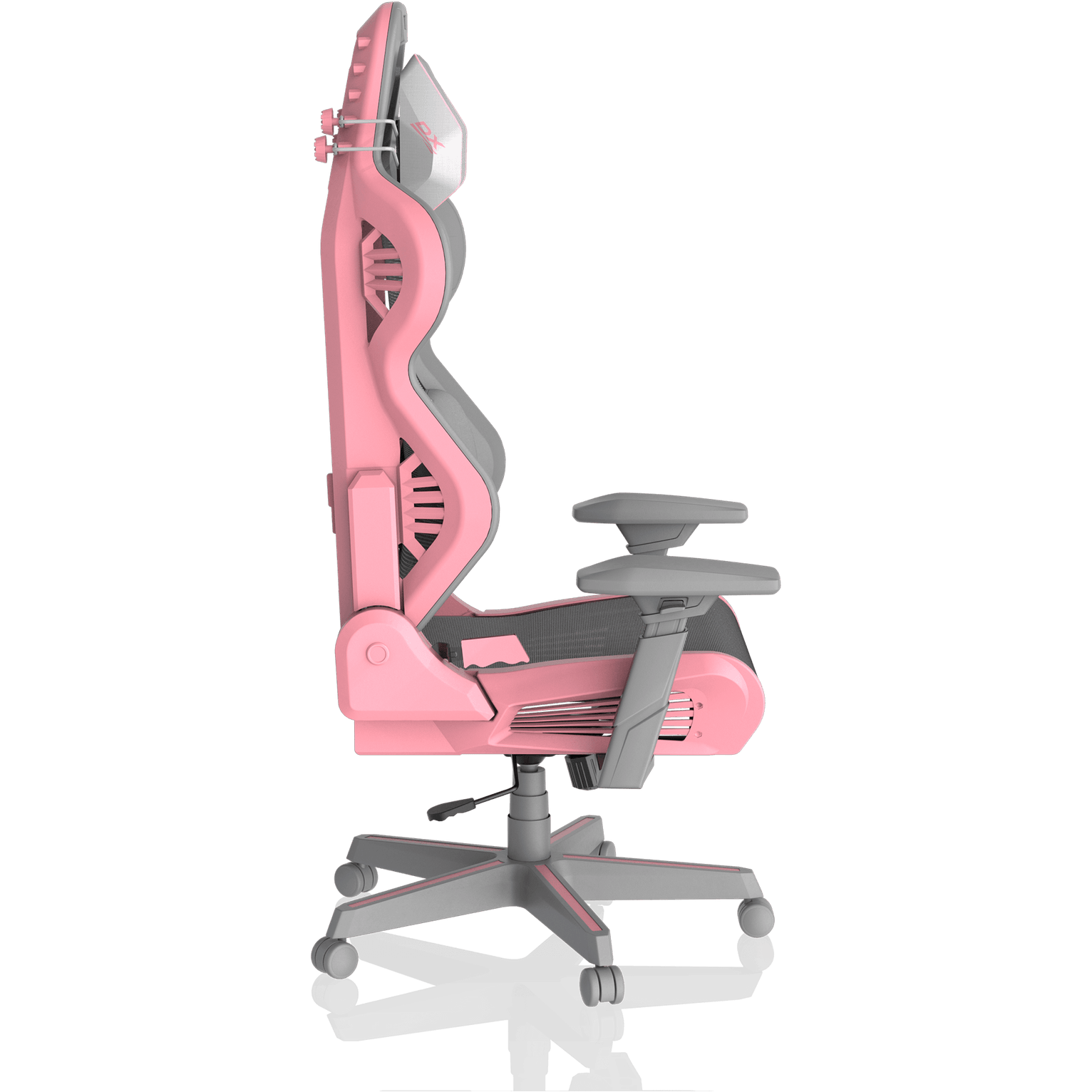 DXRacer Air Pro Mesh Pink and Grey Gaming Chair