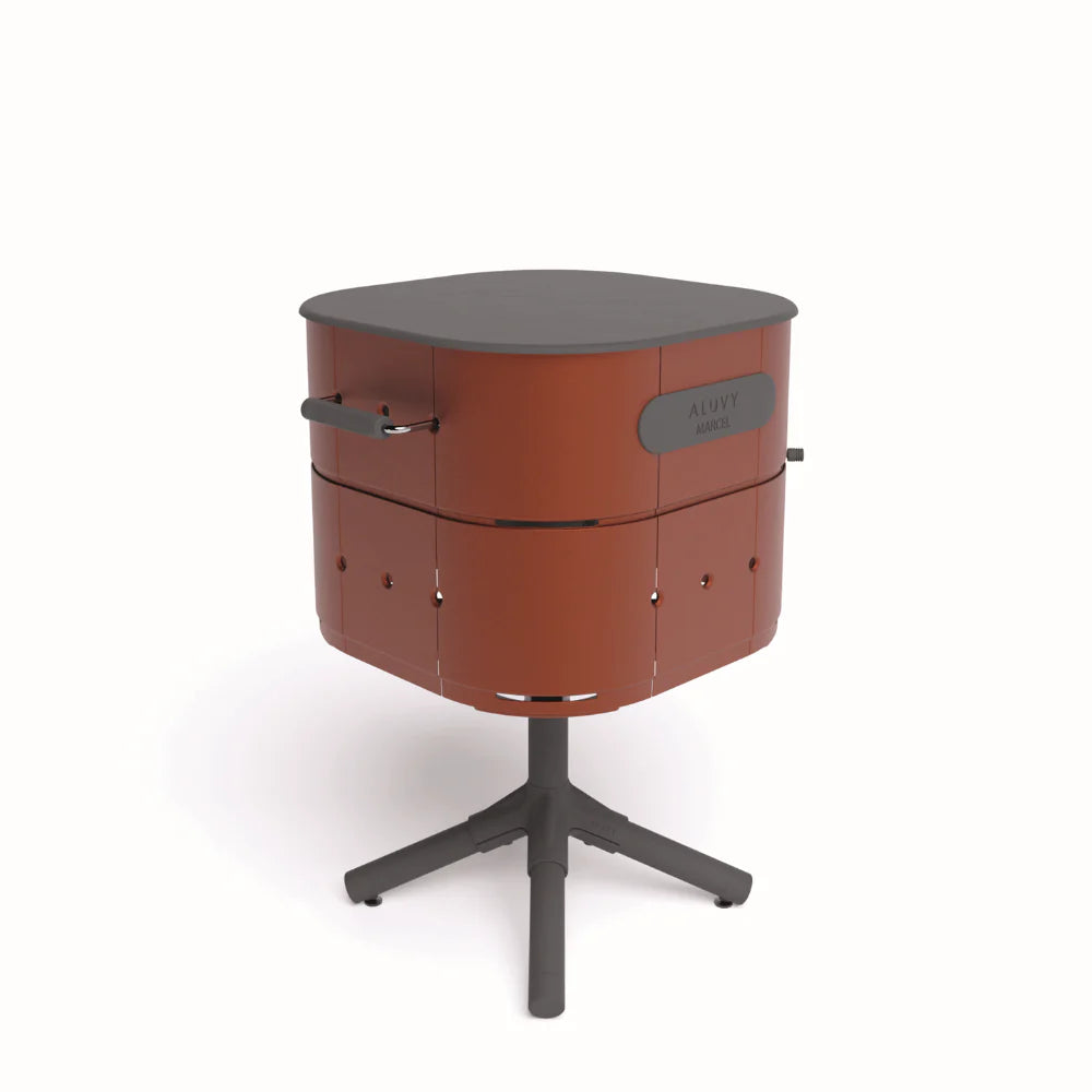 Aluvy Marcel Basalt Charcoal Barbeque - Terracotta