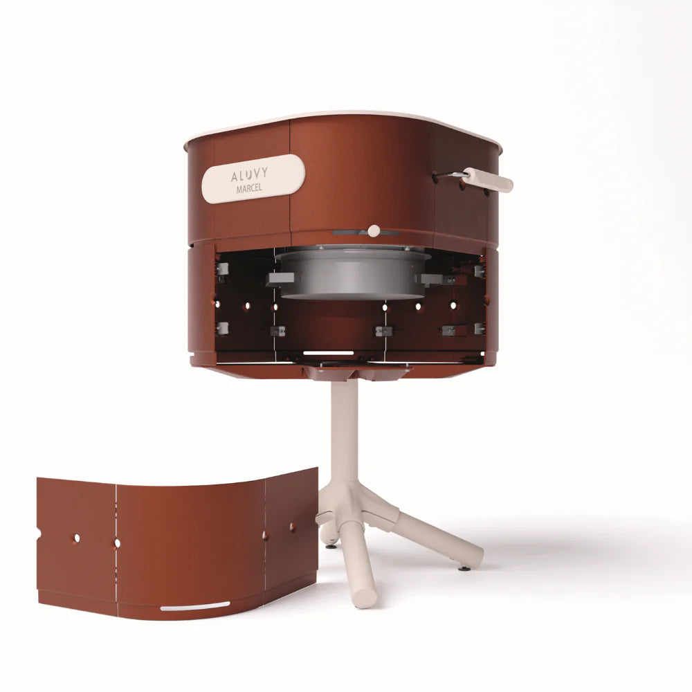 Aluvy Marcel Original Charcoal Barbeque - Terracotta