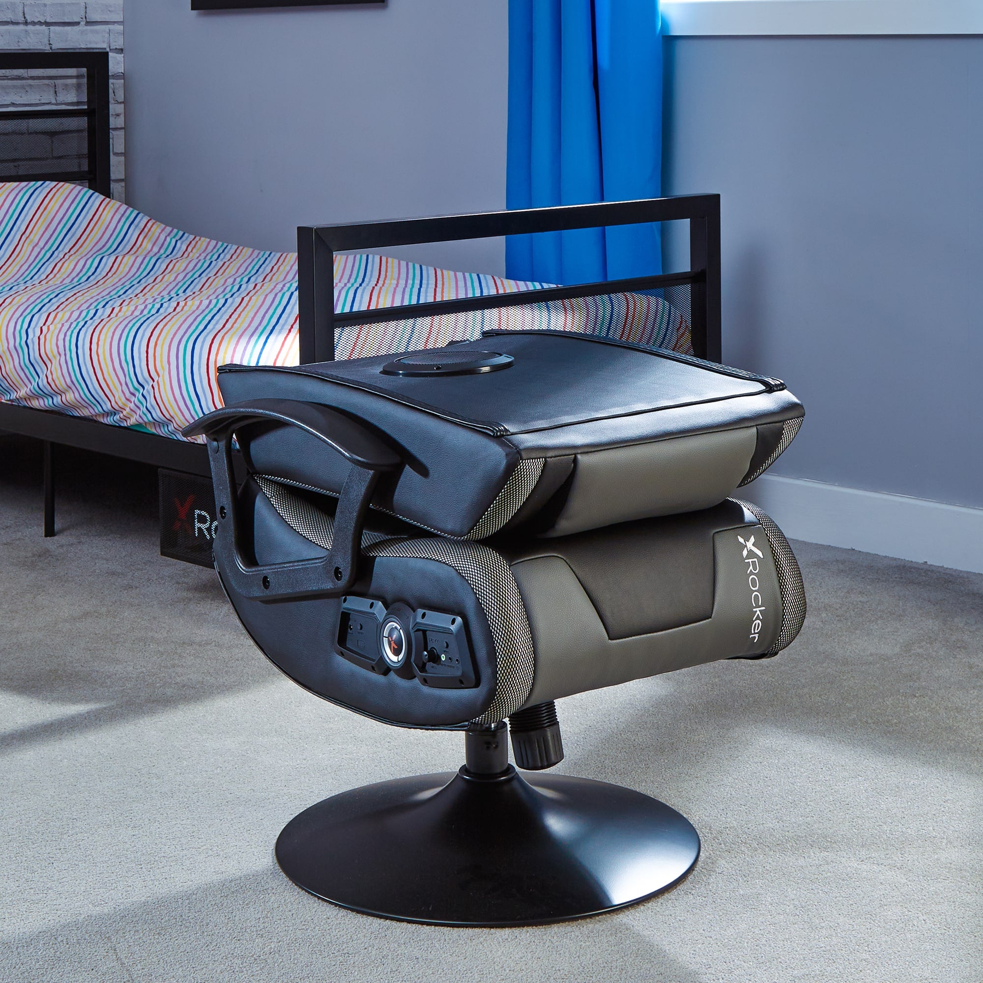 V Rocker X Rocker Veleno RGB 2.1 Audio Gaming Chair with Neo Motion LED — The ...