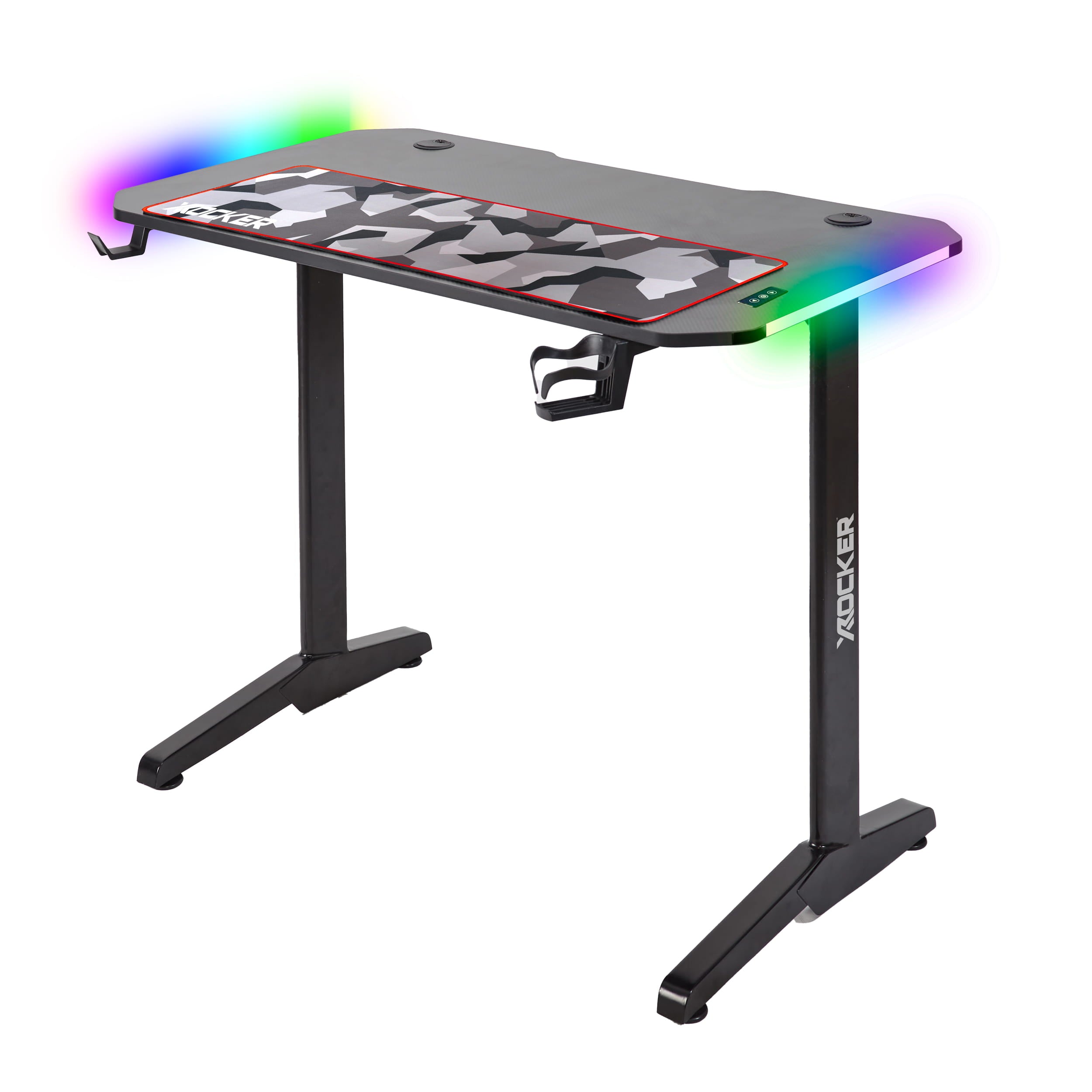 X Rocker Panther RGB Gaming Desk