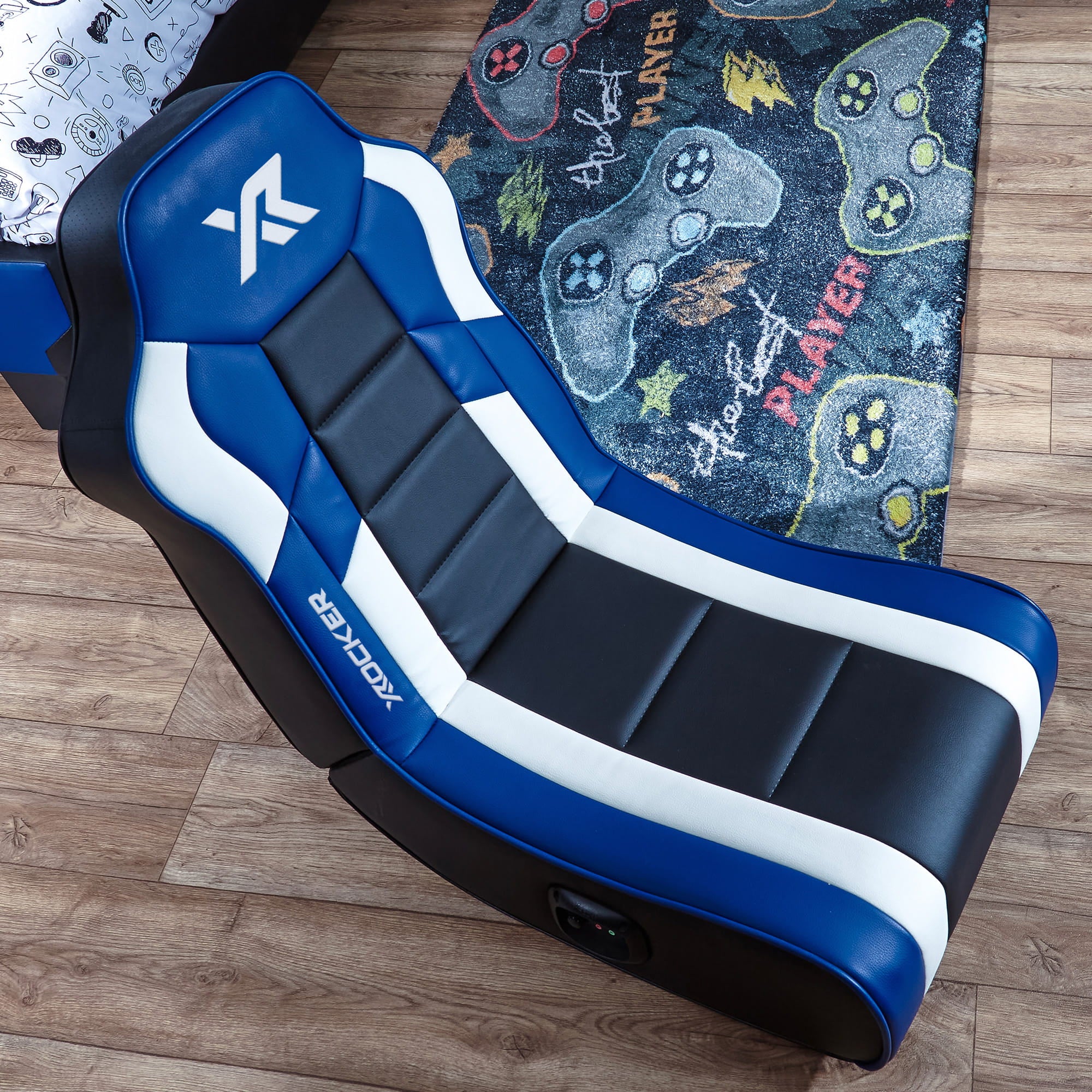 X-Rocker Orbit 2.0 Rocker Gaming Chair - Blue