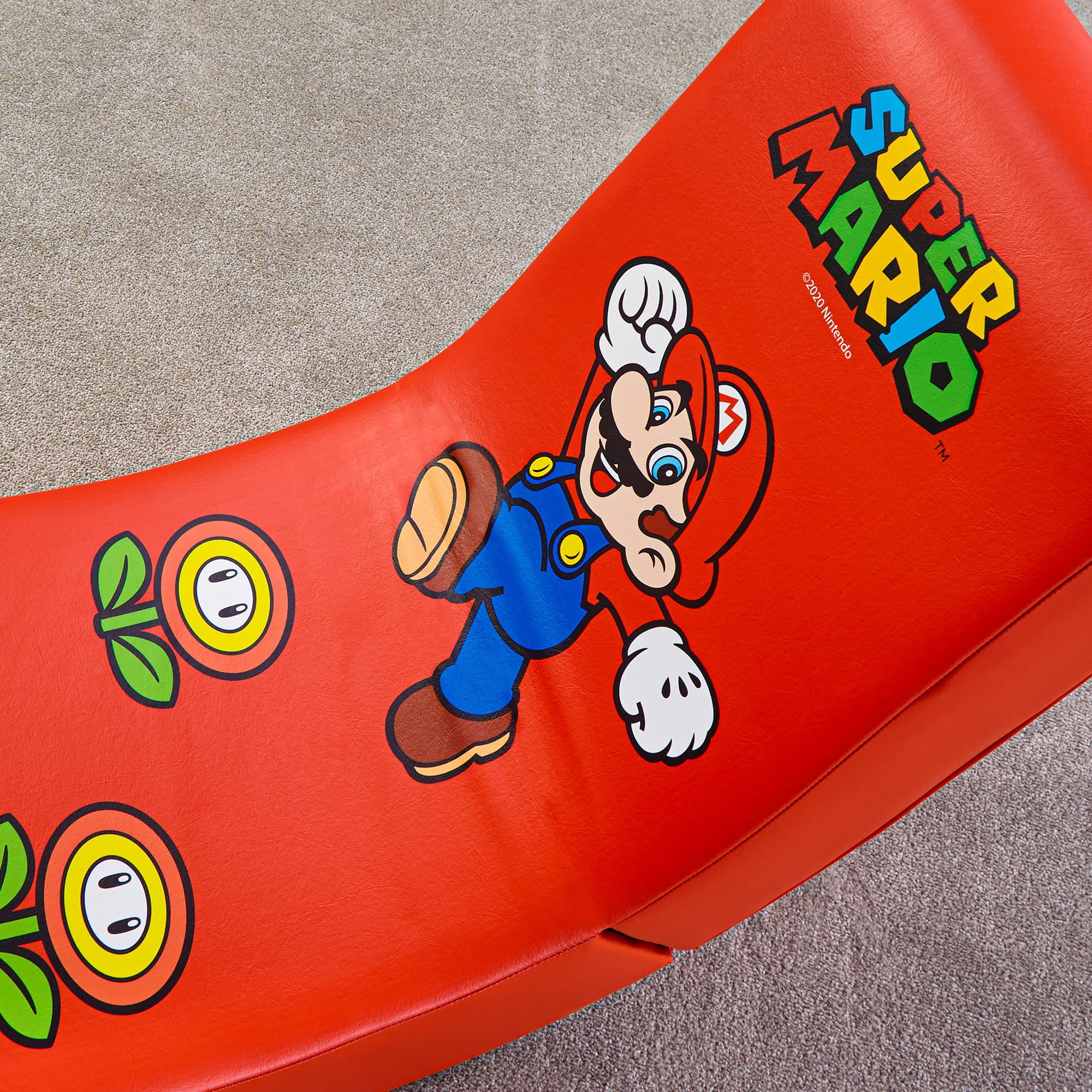 Official Super Mario™ Video Rocker Gaming Chair - Mario – All Star Edition