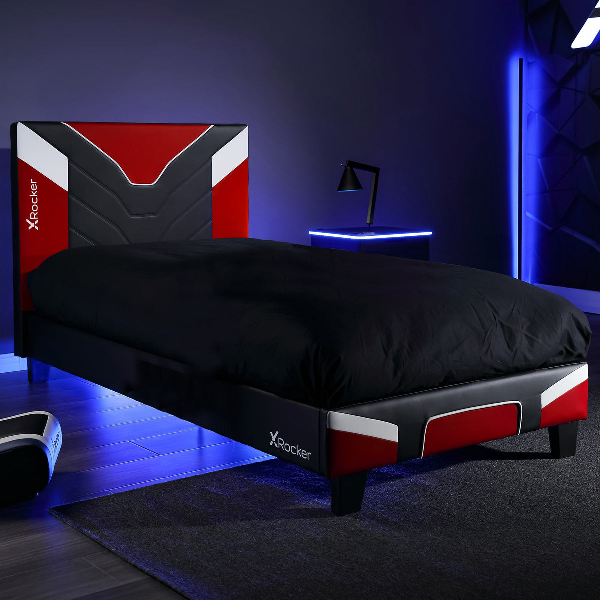 X Rocker Cerberus Gaming Bed - Red — The Modern Cave Australia