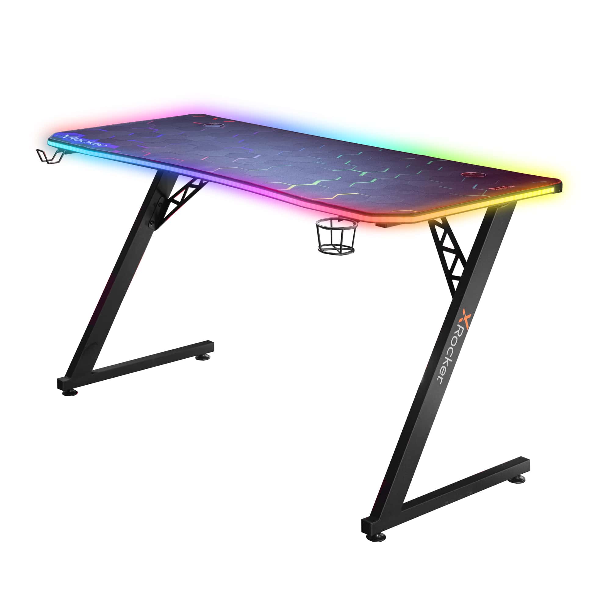 X Rocker Pulsar RGB XL Gaming Desk with Neo Motion Sync App Control